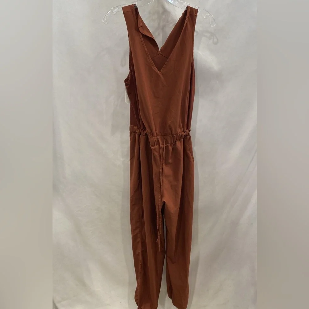 Evereve copper jumpsuit